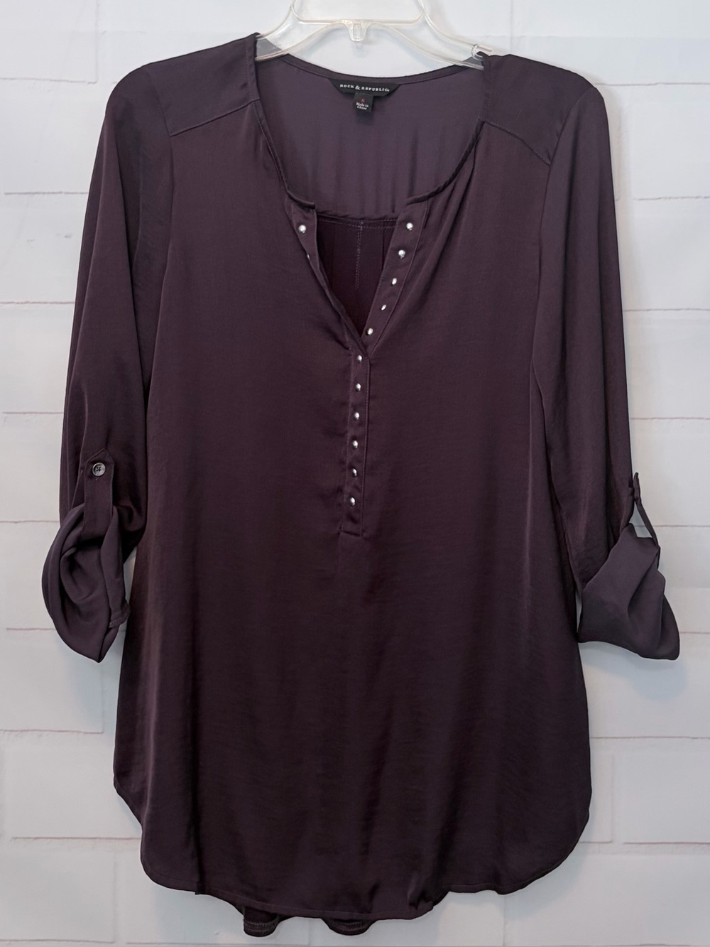 Rock & Republic Studded Tunic Size Small